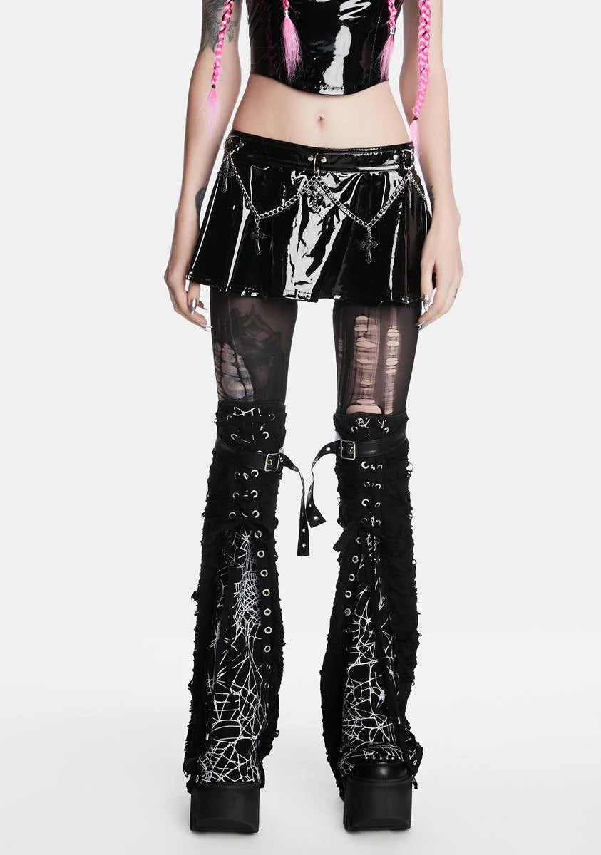 Sinfully Sacred Mini Skirt