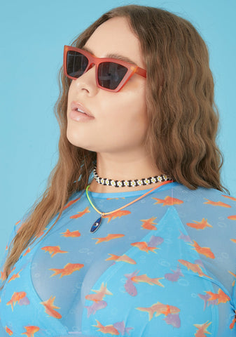 Sunkissed Vibes Cat Eye Sunglasses