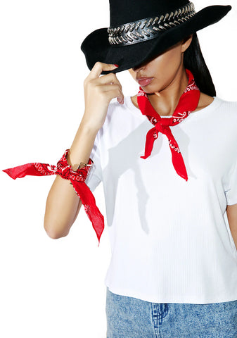 Fiery Throwdown Bandana Cuff