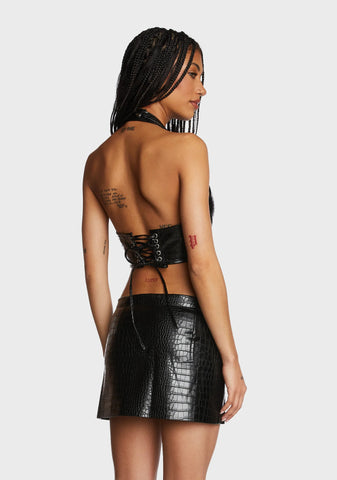 Lana Corset Crop Top