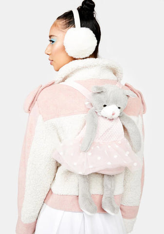 Celeste Cat Plush Backpack