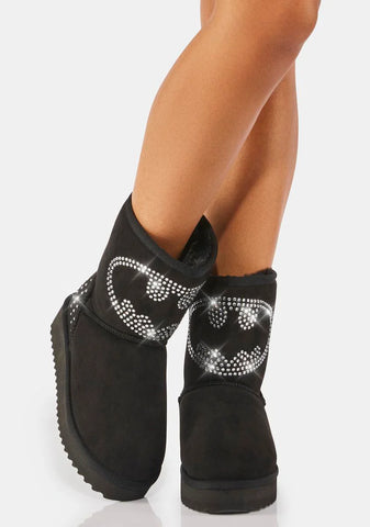 The Dark Knight Slipper Boots