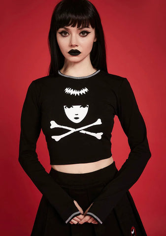 Stay Distant Long Sleeve Top