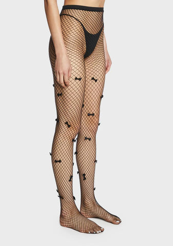 All Intertwined Fishnet Tights