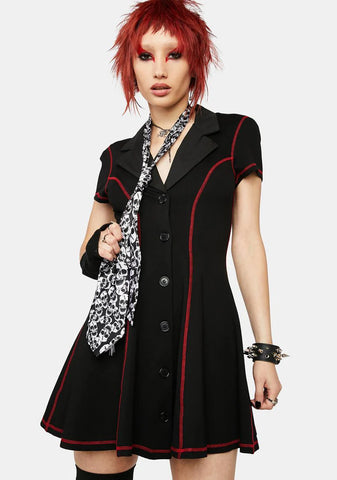 Wicked Punk Mini Dress