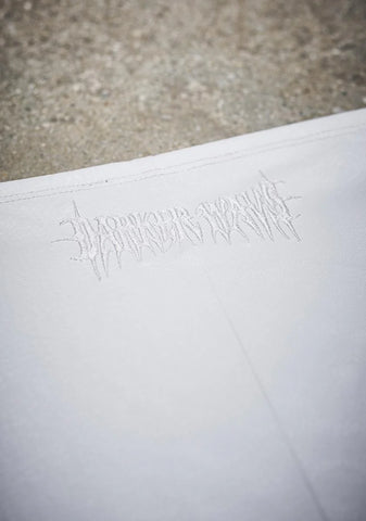 Filter Faux Leather Lace Up Trousers