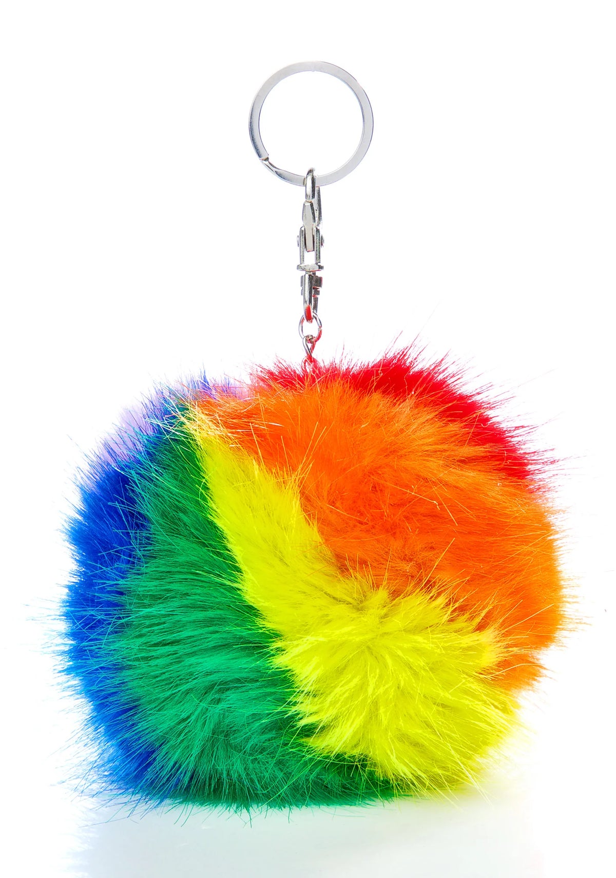 Spectrum Pom Pom Keychain
