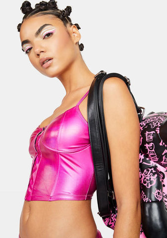 Candy Took The Night Corset Top