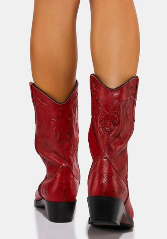 Red Indio Cowboy Boots
