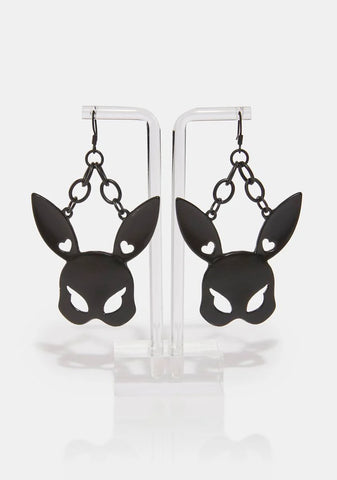 Baddest Bunny Drop Earrings
