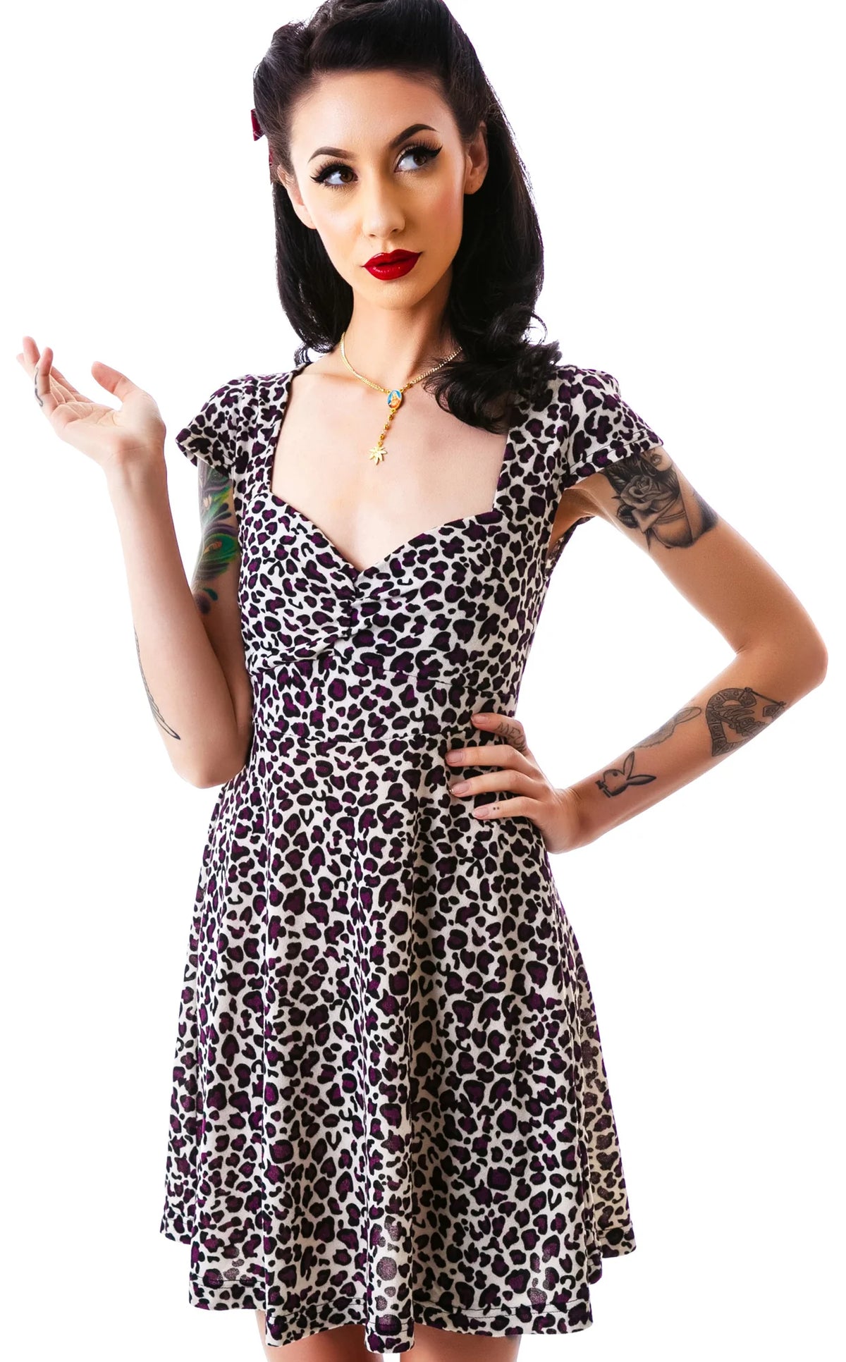 Vavavoom Leopard Dress