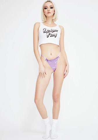 Pisces Charm Thong Panty