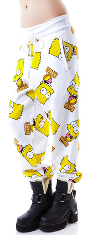Bart Face Sweat Pants