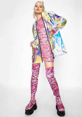 Solar Beam Iridescent Jacket