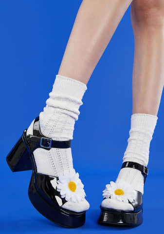 What's The Buzz Patent Heels