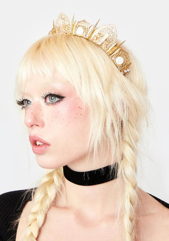 Rosamund Quartz Tiara