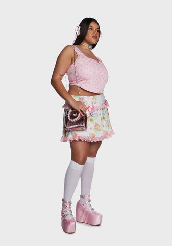 Tea Gathering Shoulder Bag - Pink