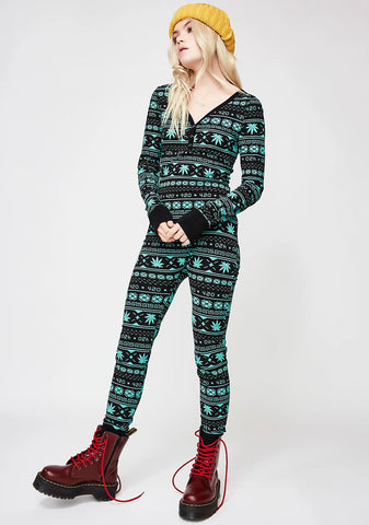 MJ All Day Leaf Onesie