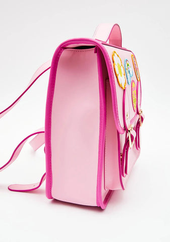 Summer Somewhere Patched Backpack