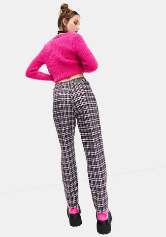 Let It Be Plaid Pants