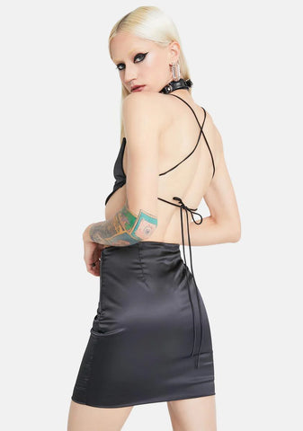 Wicked Intuition Satin Set