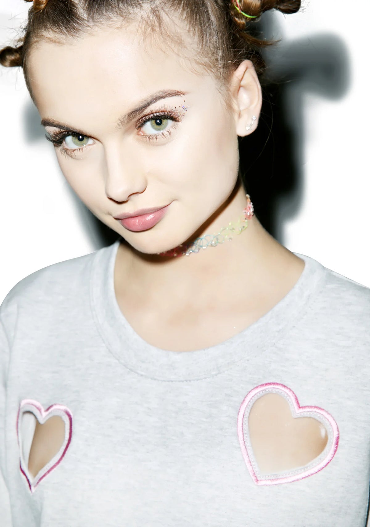 Transparent Heart Sweatshirt