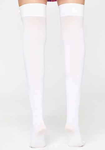 Baby I'm Over It Thigh Highs