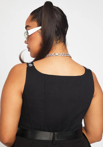 Plus Bad Girl Nation Corset Top