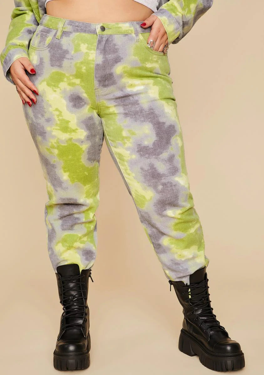Wild Eyes Of Envy Tie Dye Jeans