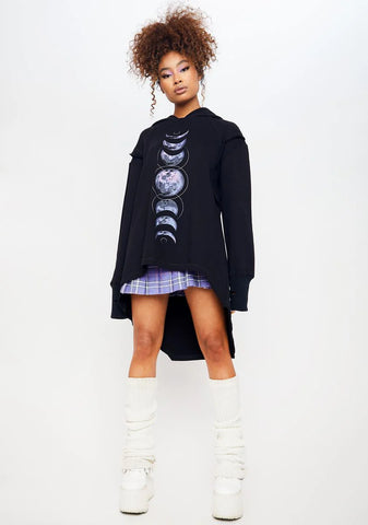 Ask For The Moon Graphic Hoodie