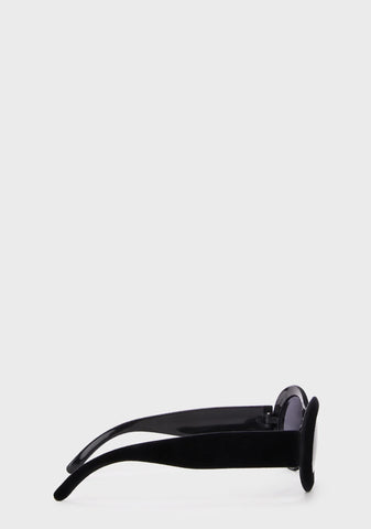 Velvet Eye Oval Sunglasses