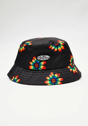 Rainbow Sunflower Bucket Hat