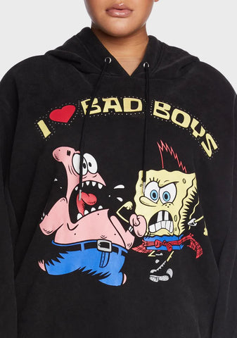 Plus Bad Boys 4 Life Graphic Hoodie
