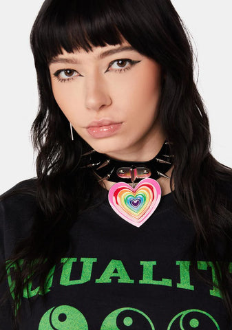 Layers To Love Spiked Choker