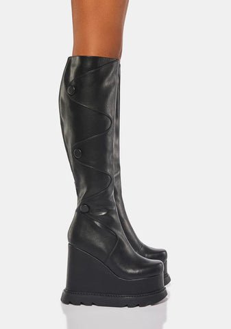 Widow Maker Wedge Boots