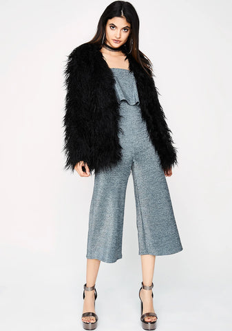 Only Girl Ruffle Jumpsuit