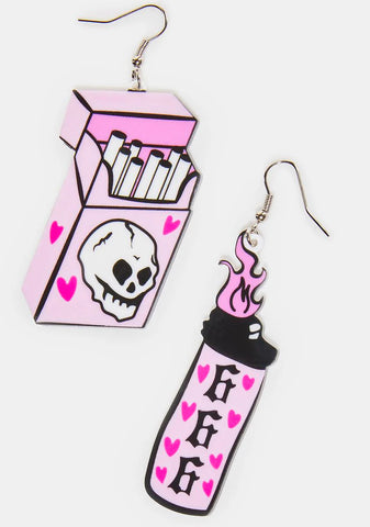 Devil In The Details Earrings