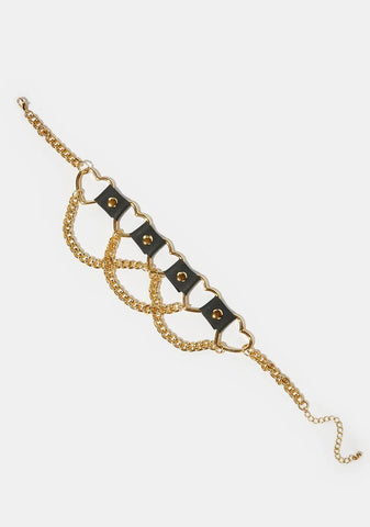 Onto You Heart Choker