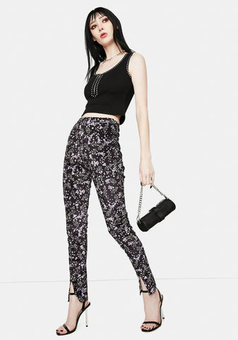Brianna Floral Skinny Pants