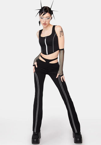Ride The Current Reflective Corset Top
