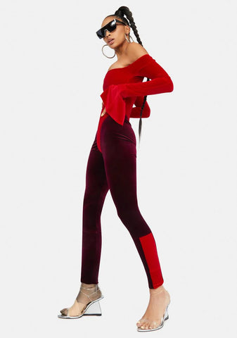 Velvet Berry Charmer Jumpsuit