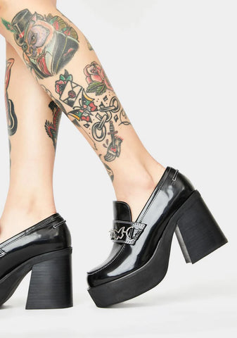 There She Goes Platform Loafers