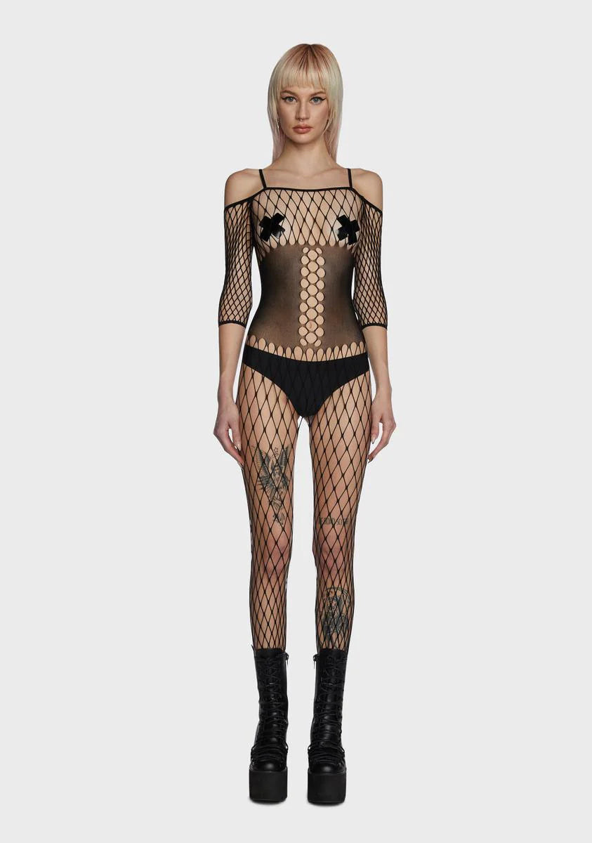 Risk Taker Fishnet Bodystocking