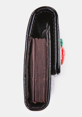 Sweetest Bliss Tri-Fold Strawberry Wallet