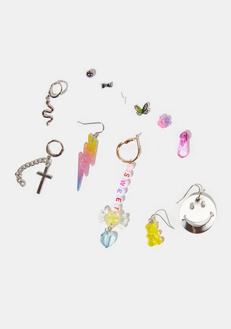 Totally Tubular Earrings Set