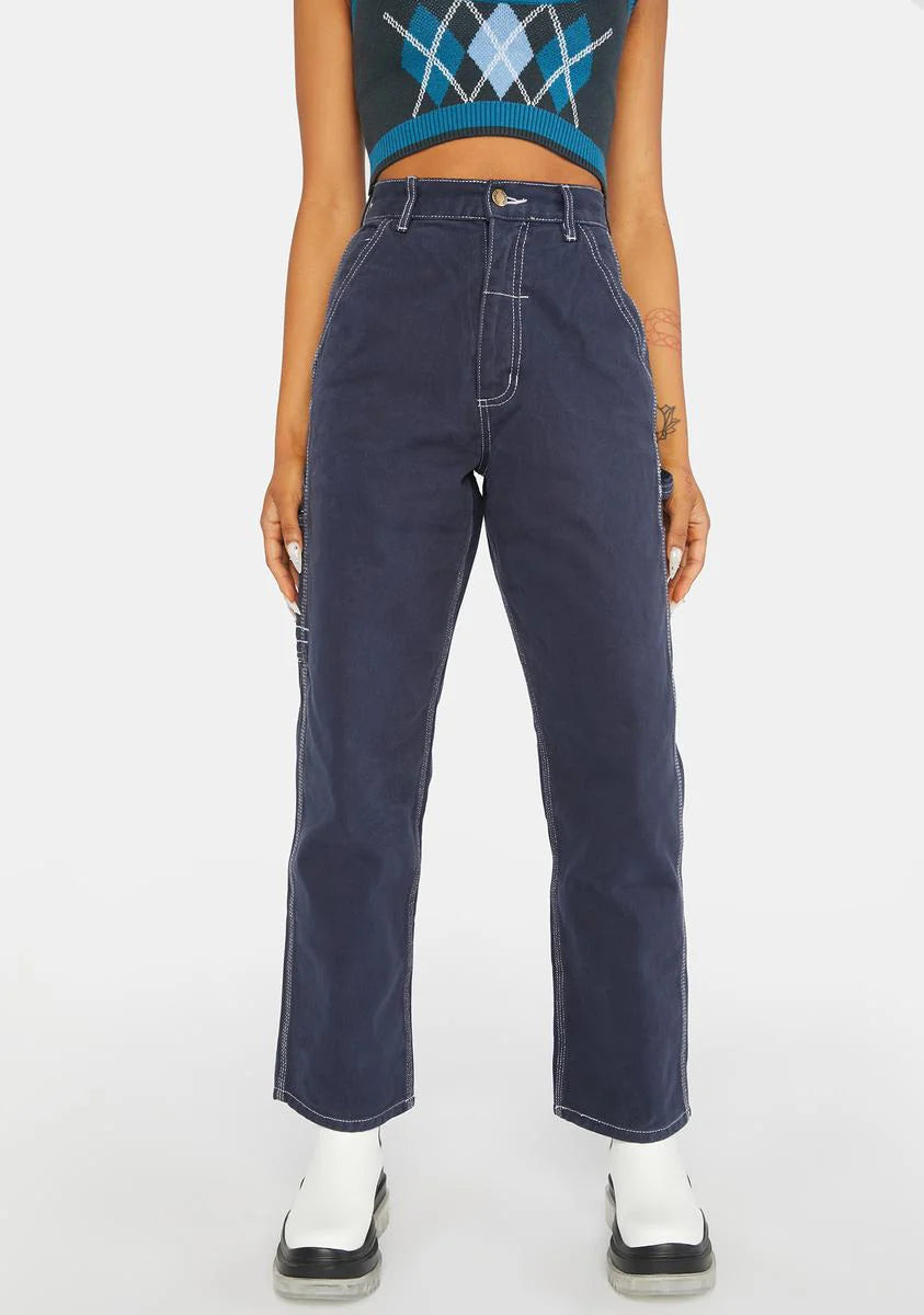 Indigo Rinse Carpenter Jeans