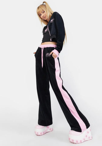 Join The Club Velour Sweatpants