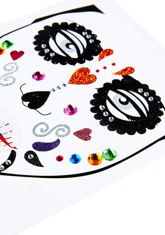 Day Of The Dead Face Jewels