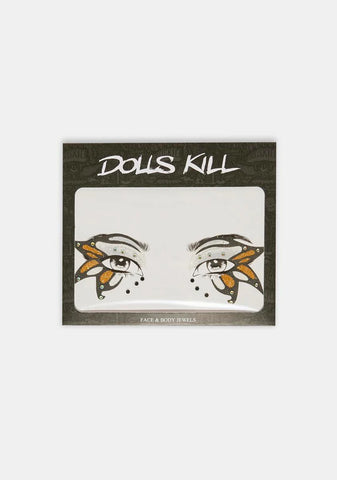 Monarchs Of Wonderland Butterfly Eye Decorations