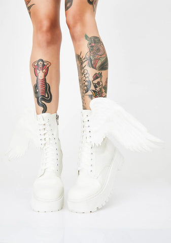 Such A Cherub Combat Boots